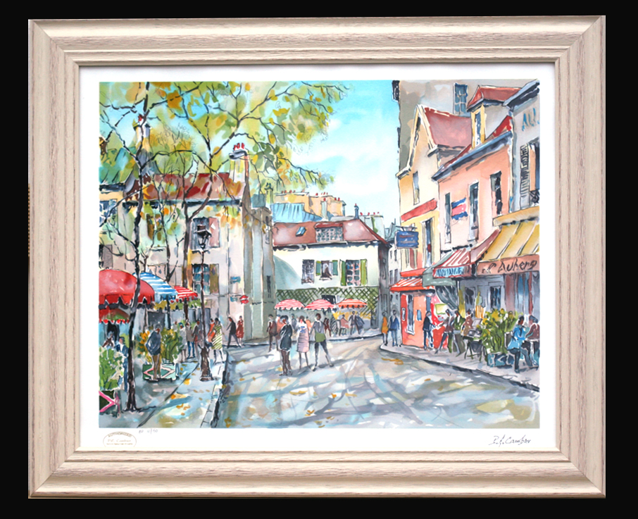 CAMBIER, Pierre E - Monmarte - Place du Terte